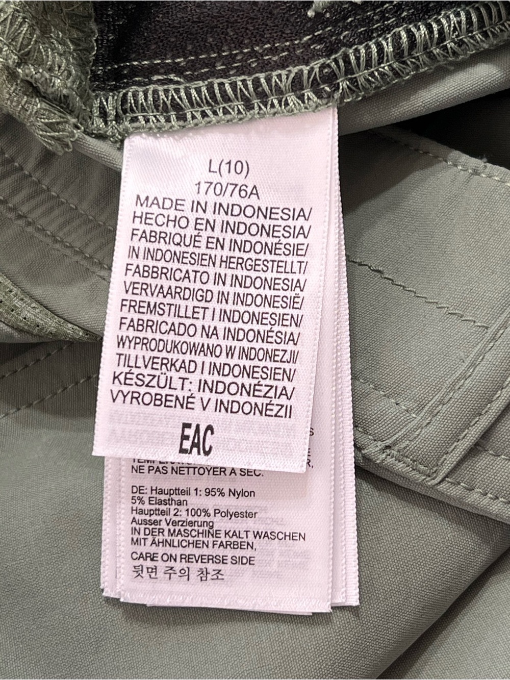 Marmot Women’s Pants Green Ankle Skinny Casual Outdoor Hiking Pockets Size 10 - Picture 8 of 12